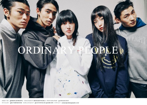 21FW ORDINARY PEOPLE CAMPAIGN LABEL