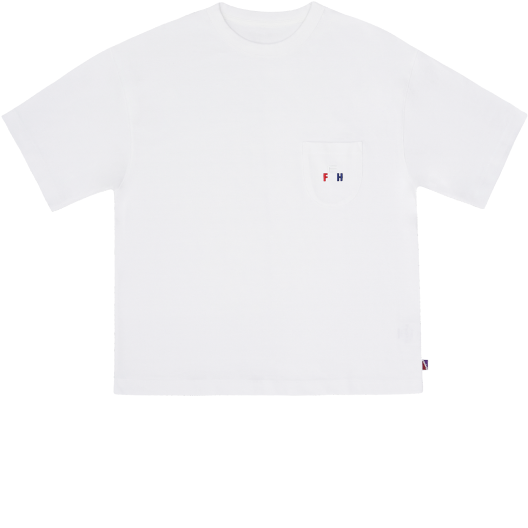 [행아웃] FEH B/H/P Wide T-Shirt (White)