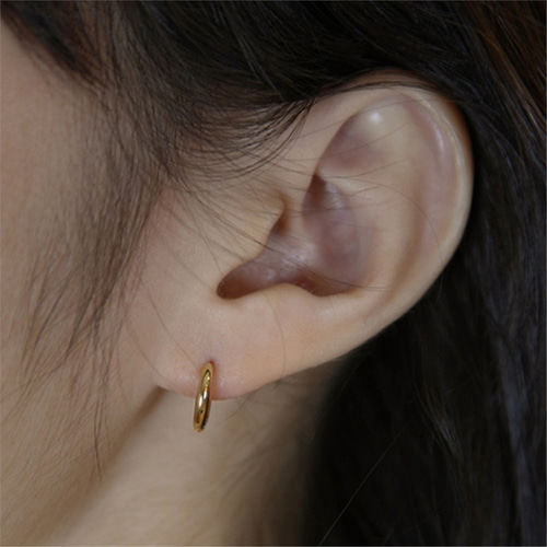 [티오유] Mini ring earrings_LU97