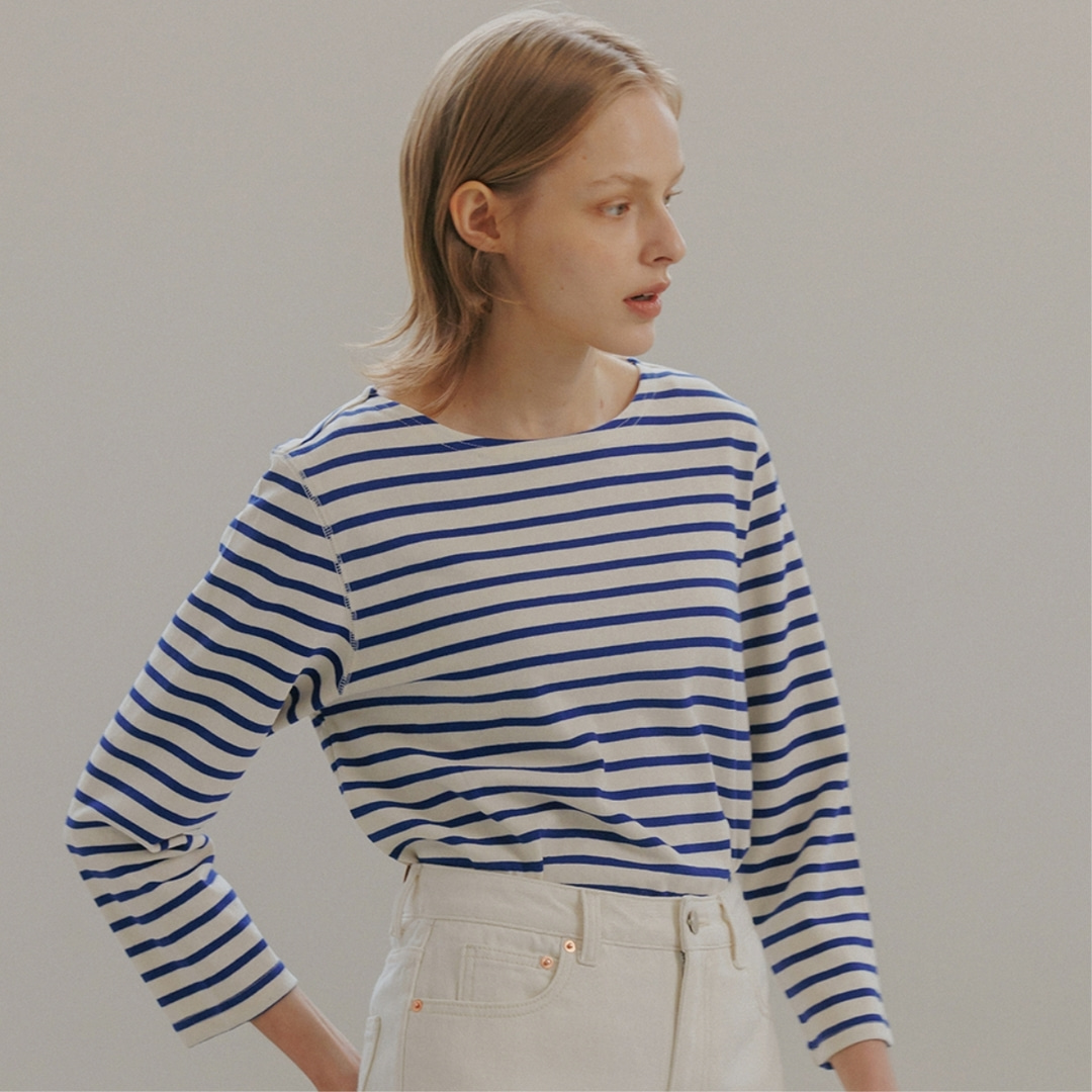 [블랭크03] classic stripe t-shirt (2colors)